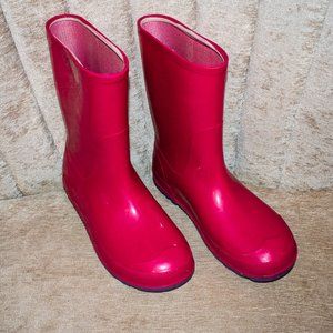 Pink Rain Boots